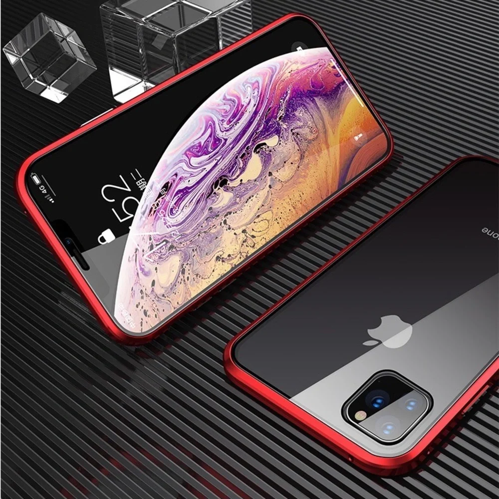 For iPhone 13 Pro Max / 13 Pro / 13 Mini Magnetic Phone Case Cover 360 Protector